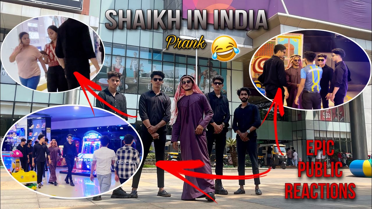 HABIBI DUBAI SHAIKH IN INDIA PART-01 | WITH BODYGUARDS | PUBLIC REACTIONS | PRANK | 2023