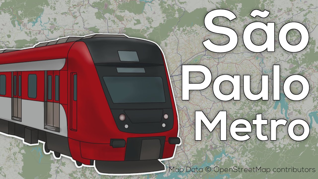 Самое загруженное метро в мире? | Метро Сан-Паулу, Бразилия