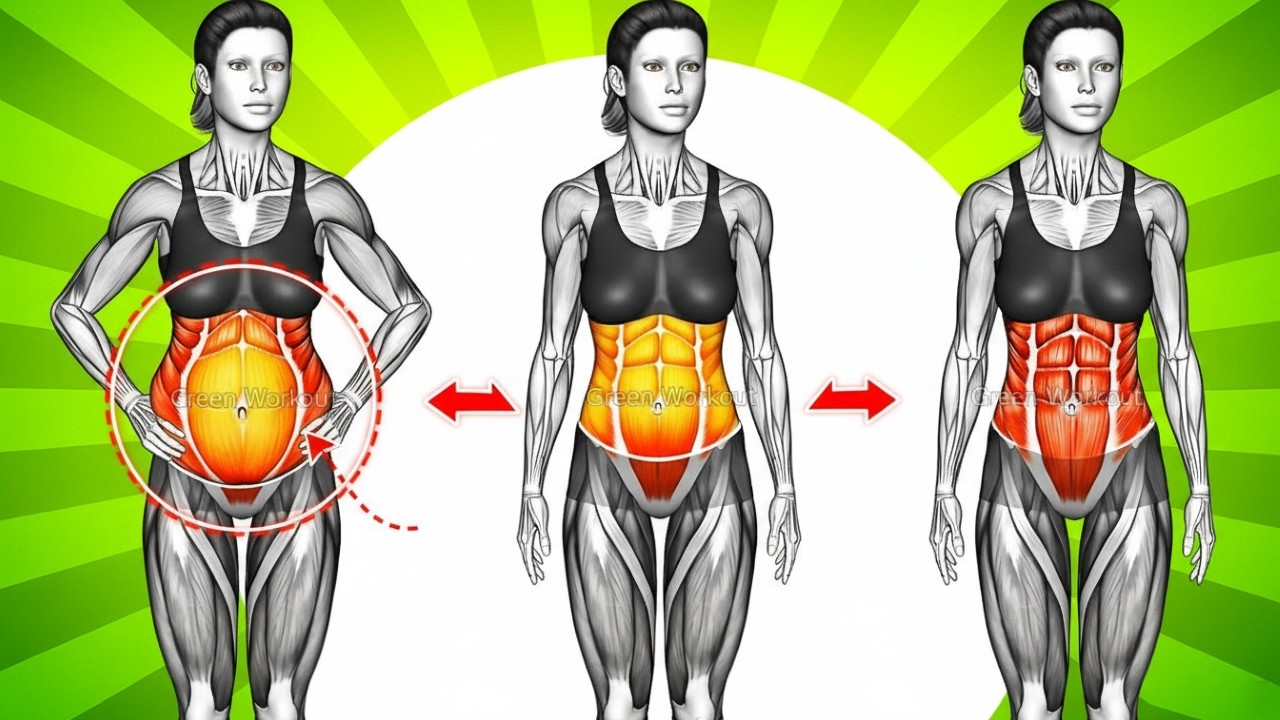 Over 50? 🔥 30-Min Standing Abs Workout | Burn Hanging Belly Fat at Home (No Floor!)