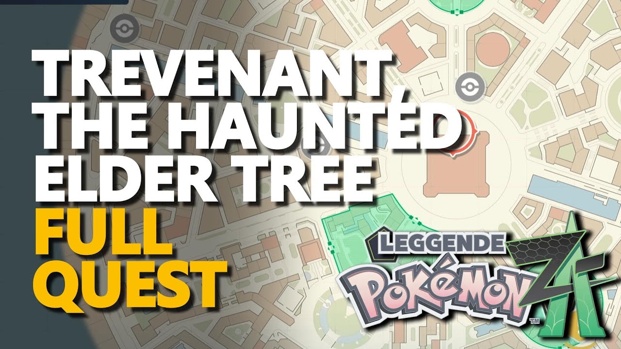 Trevenant, the Haunted Elder Tree FULL QUEST Pokemon Legends Z-A
