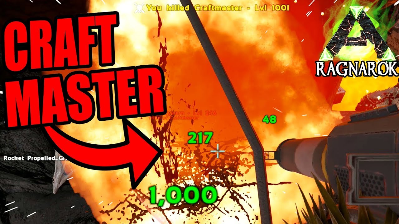 MEGA RAID OP CRAFTMASTER!! | ARK Ragnarok #55