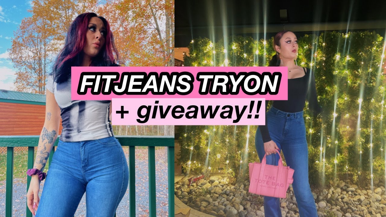 ПРИМЕРКА FITJEANS + РОЗЫГРЫШ!!!