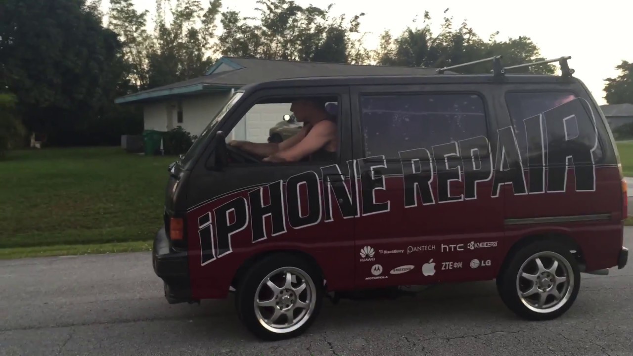 Daihatsu Hijet Engine Swap to Honda Goldwing Engine Drive By