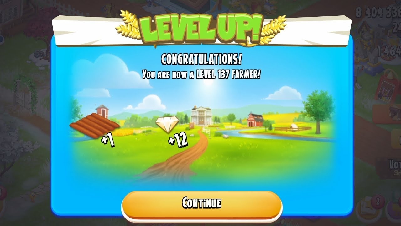 Hay Day Level Up To 137 | Black Bean New Products | Events and Decos | Gift Catalog Rewards Gameplay