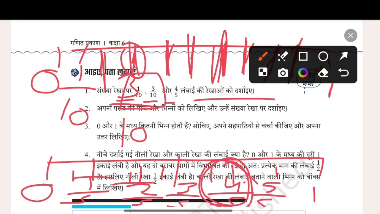 RBSE/CBSE Class 6th भिन्न। With Easy trick part 3। #hindimedium (@Explainmam13)
