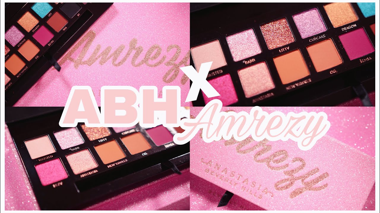 AMREZY PALETTE BY ANASTASIA REVIEW! SWATCHES & LOOK!