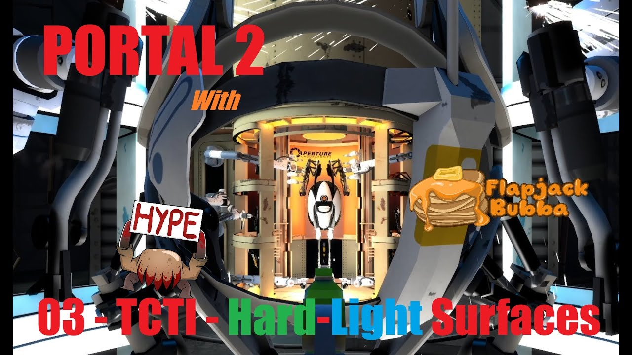 Portal 2 — Инициатива по совместному тестированию, эпизод 3 — Поверхности с жёстким светом