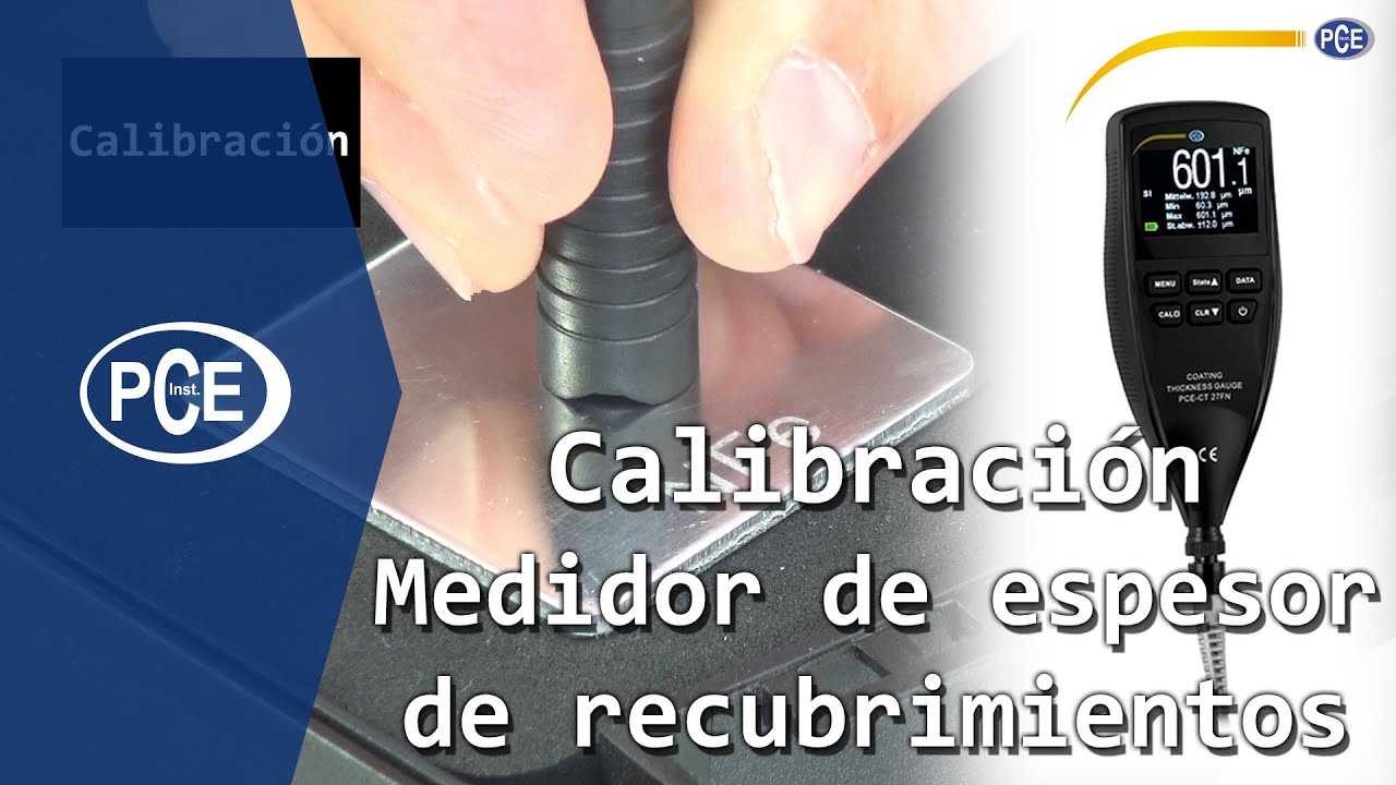 Medidor de espesor de recubrimiento PCE-CT 27FN de #PCEInstruments