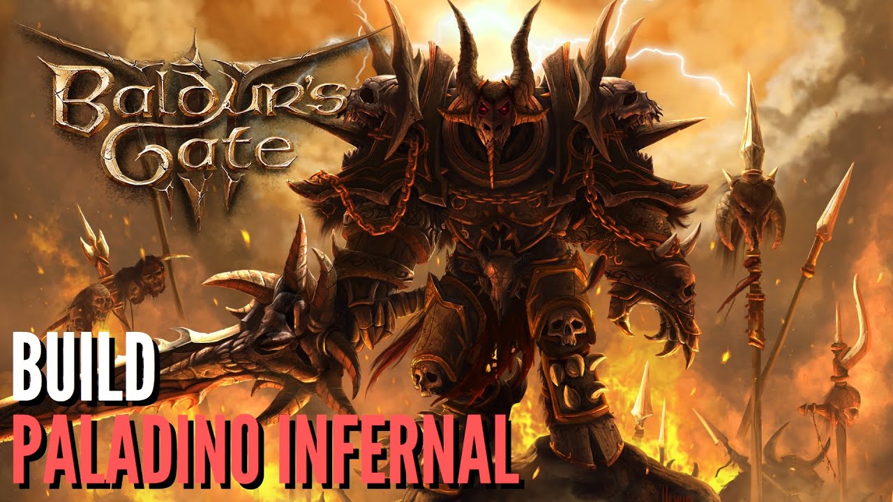 Baldur's Gate 3 - Build Paladino Infernal (A Melhor do Patch 8?)