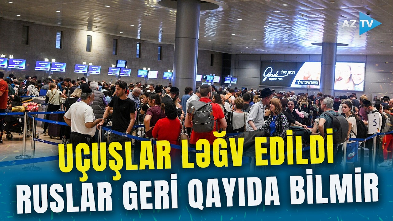 Uçuşlar DAYANDI, 1000-LƏRLƏ RUS 