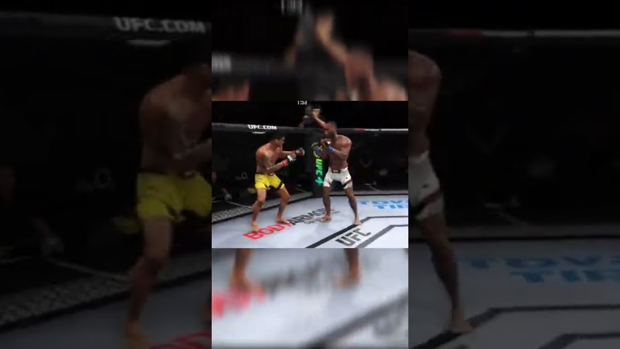 Beautiful combo, confused the opponent. #ufc4 #mma #videogames #ufc #leonedward #gilbertburns