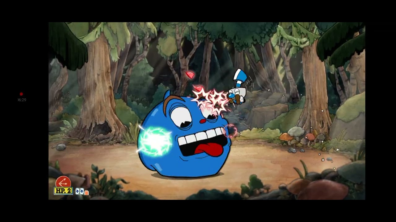 Jugando y deztrosando en cuphead:D