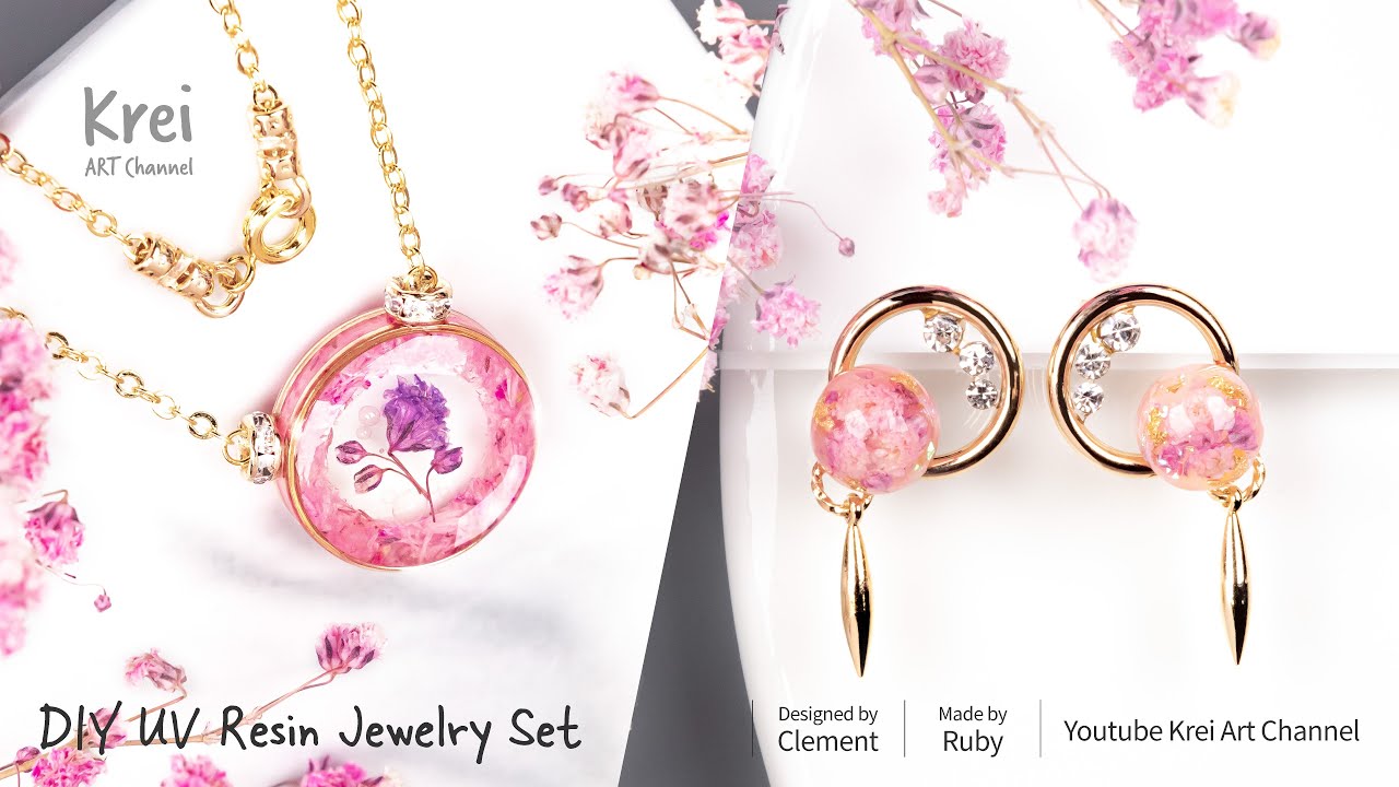 【UVレジン】ピンクコレクション魅惑のセット〜♪ UV Resin -Enchanting Pink Collection Set!!