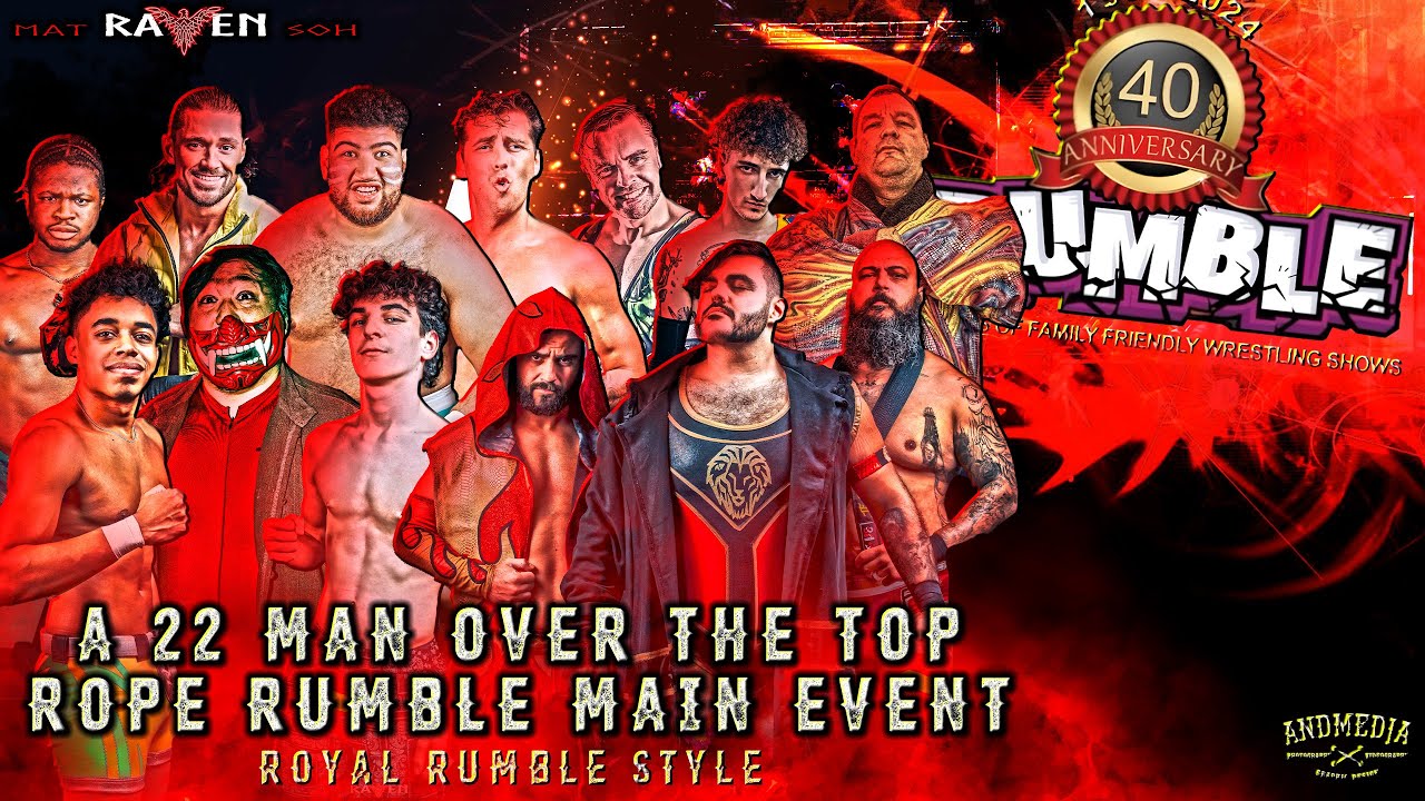 Gravesends Biggest Ever Match!! A 22 MAN ROYAL RUMBLE MAIN EVENT!!