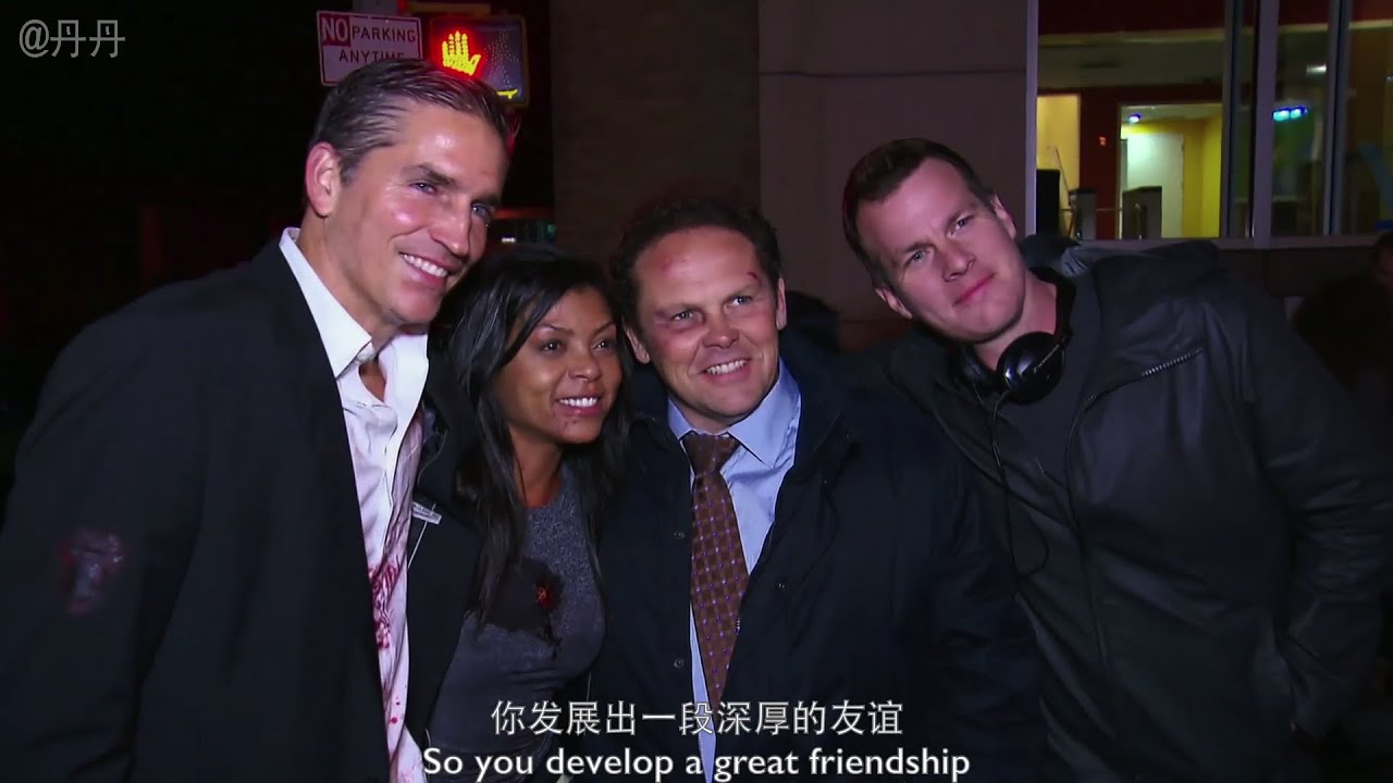 Person of Interest Season 3 BTS- Saying goodbye to a friend 中文字幕