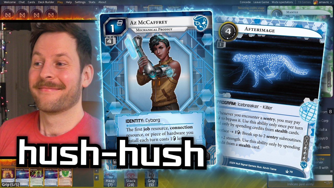 Hush-Hush - Netrunner // LIVE