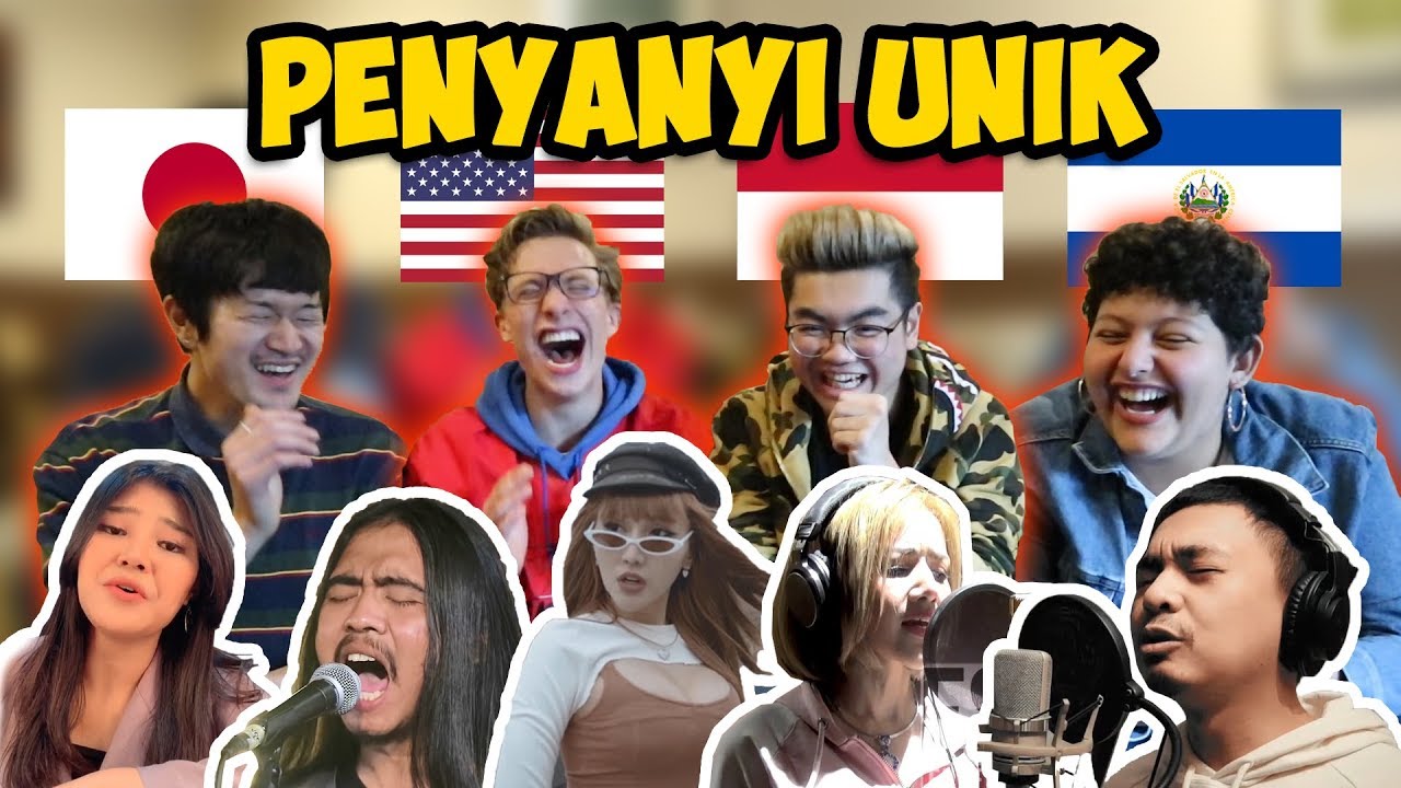 REAKSI ORANG LUAR NEGERI LIAT PENYANYI UNIK INDONESIA! (LUCINTA LUNA, BARBIE, MAWANG, DLL)