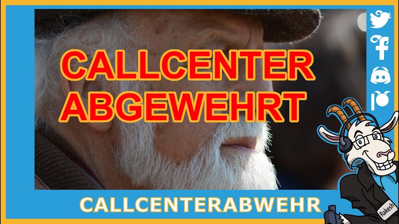 Alter Mann verarscht miese Callcenter Betrüger