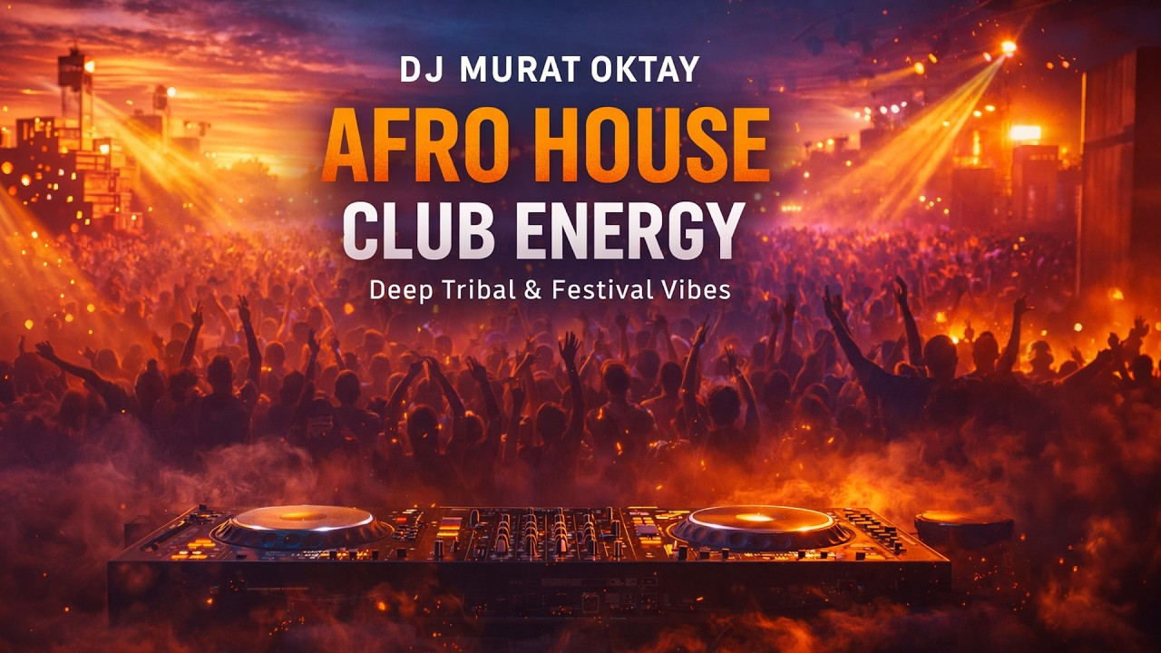 Afro House Club Set 🌙 Cinematic Dark Vibes | DJ Murat Oktay