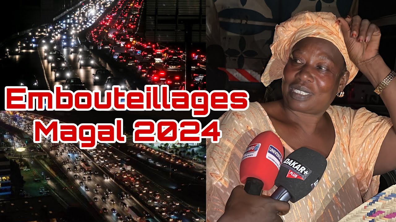 Hé hé Magal 2024 : Embouteillages monstres sur l'autoroute llaTouba, c'est du jamais vu...