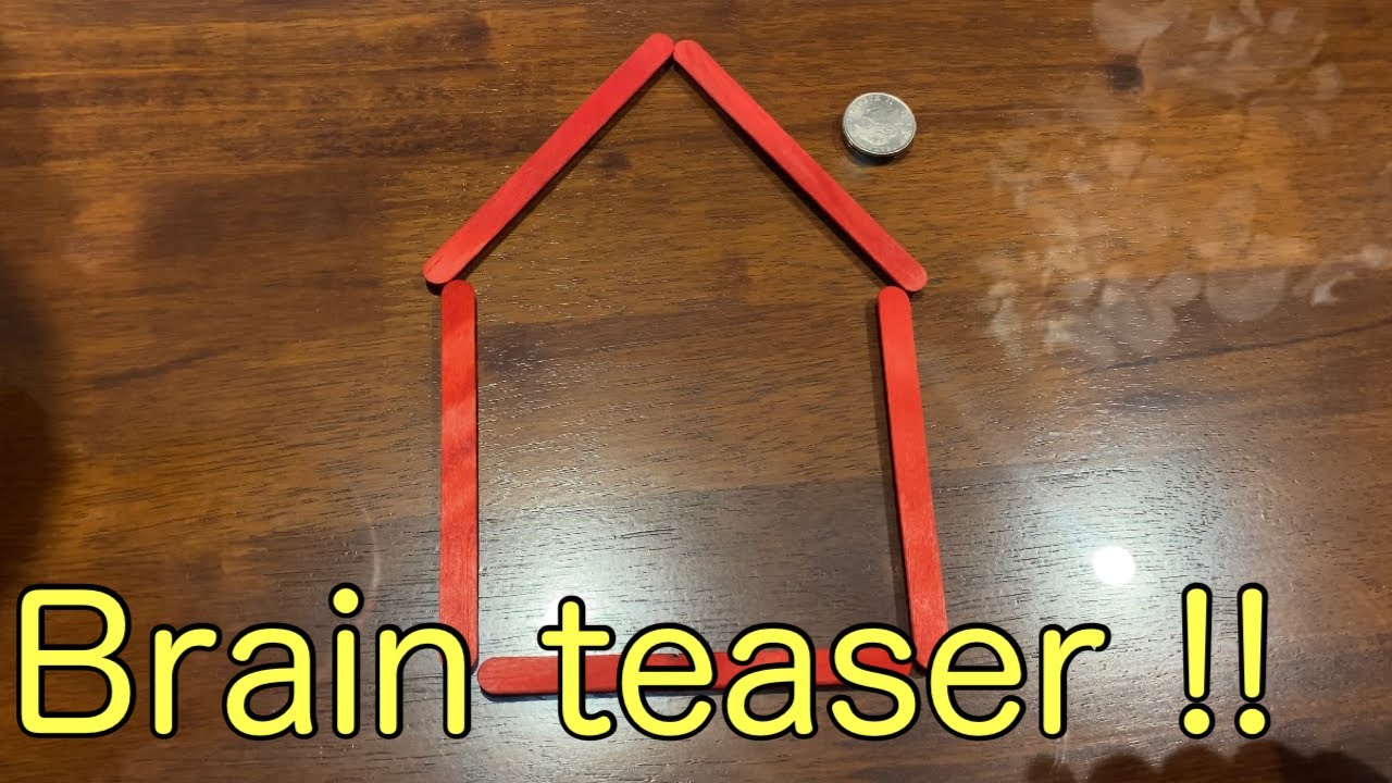Brain teaser with family Don’t touch the coin