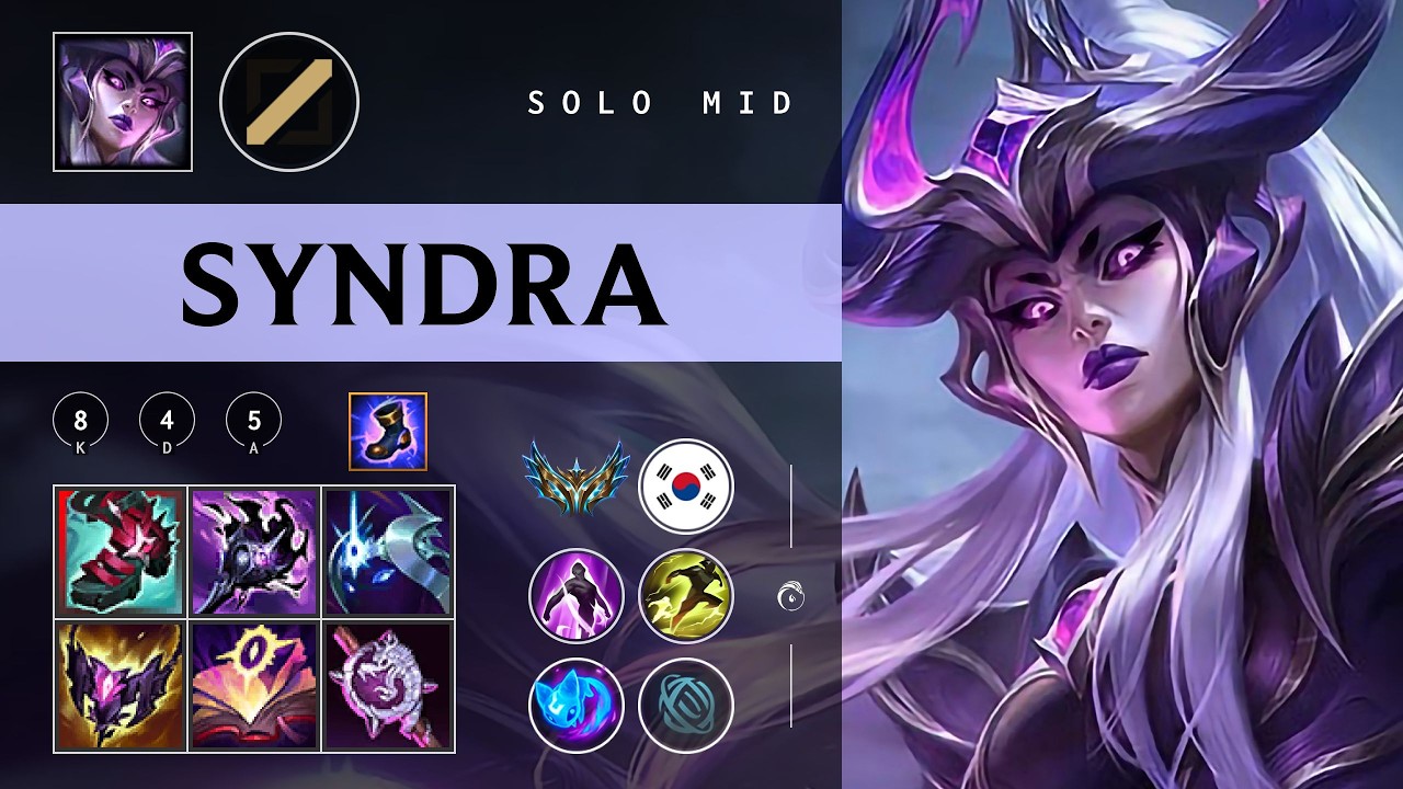 Syndra Mid vs Yone - KR Challenger Patch 26.04