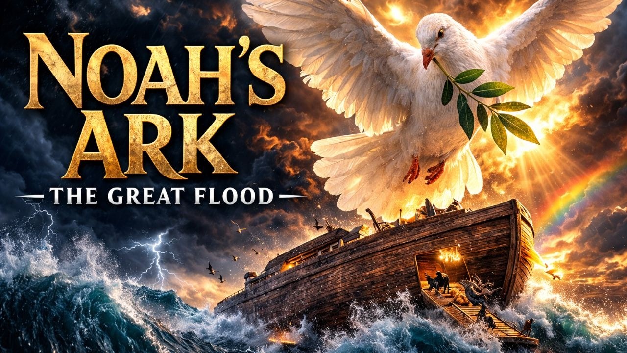 Noah’s Ark — The Great Flood | Genesis 7:11 | Bible in 5 Minutes
