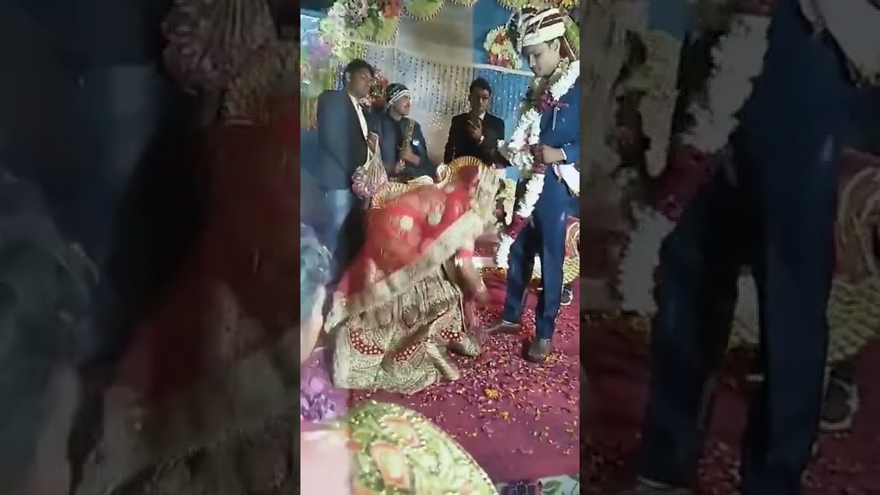 Indian #Wedding funny fails & moments, Shaadi video #marriage jaimala Varmala #shorts