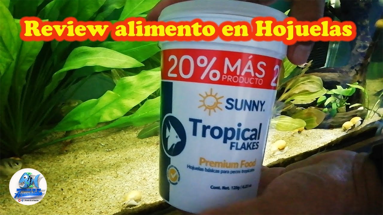 Review alimento en Hojuelas Tropical Flakes