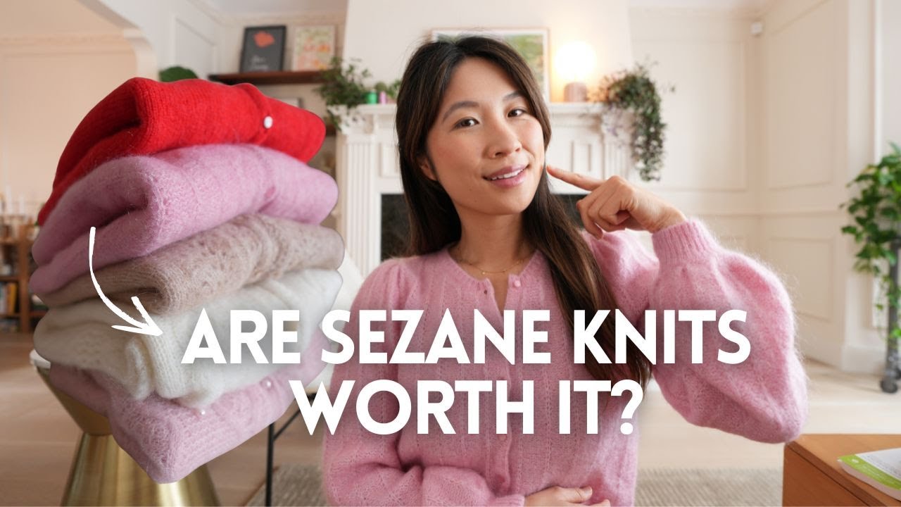 Trying on EVERY Sezane Cardigan I Own! Review + Try on