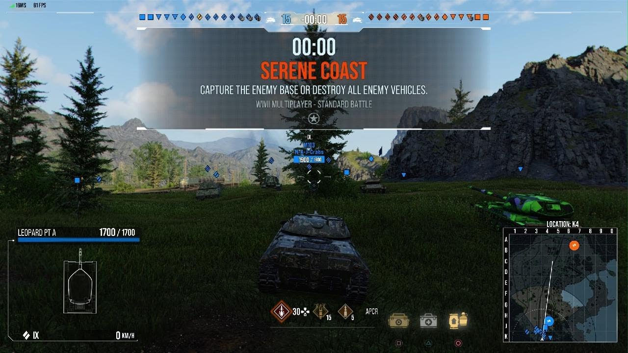 Wot Console, Leopard PT A @ Murovanka, 6,3k combined damage