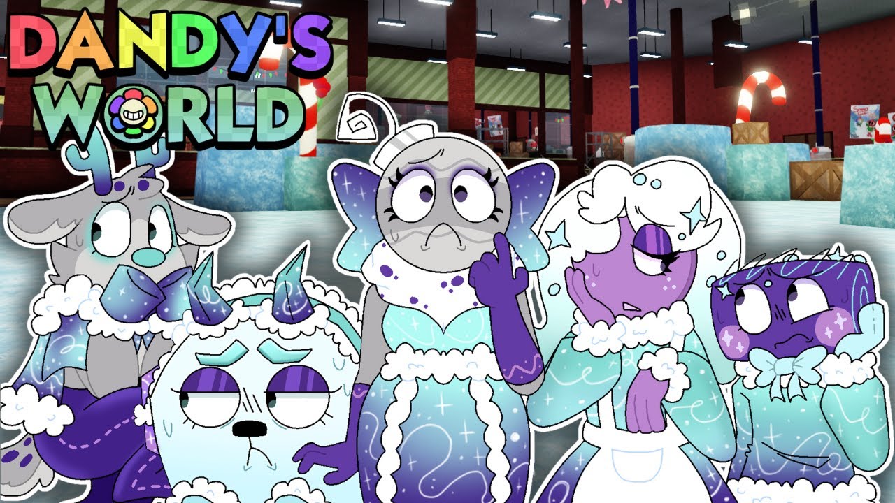 SNOWTIME Skins Floor 48 | NEW Iced Over Event + Map & Twisted Bobette | Dandy’s World