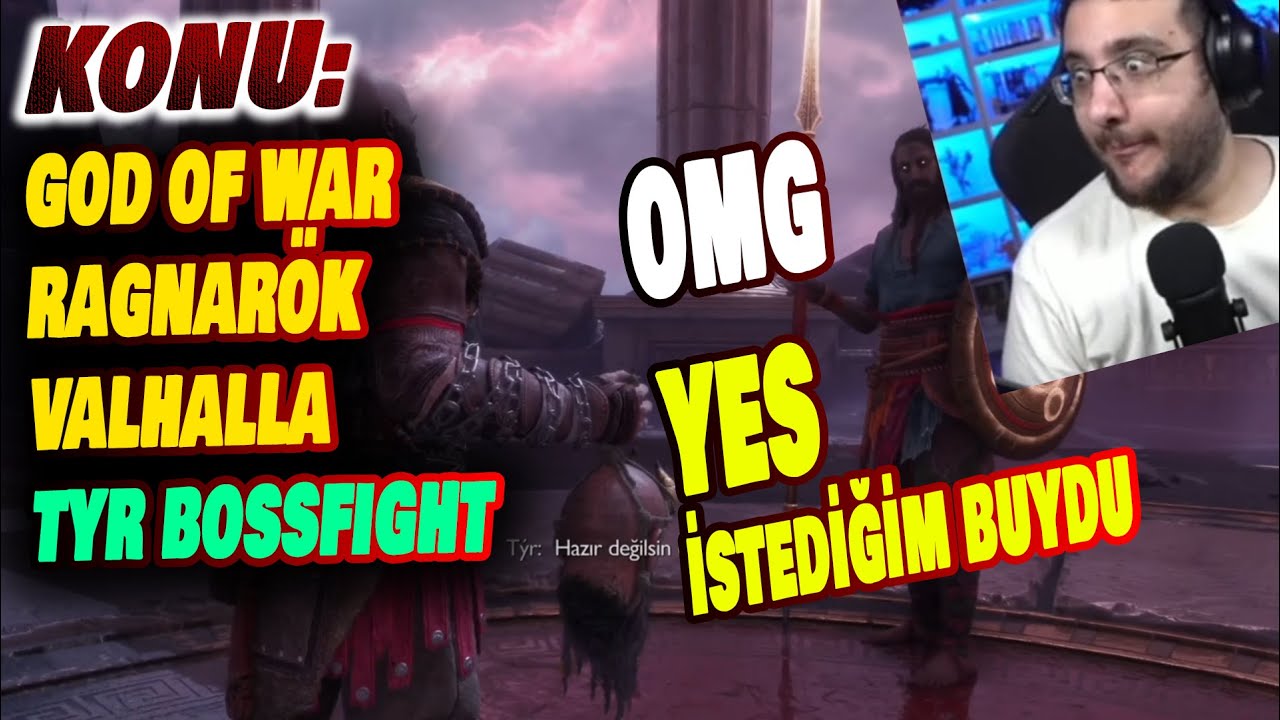 Dost Kayaoğlu Tyr Bossfight god of war Ragnarök Valhalla