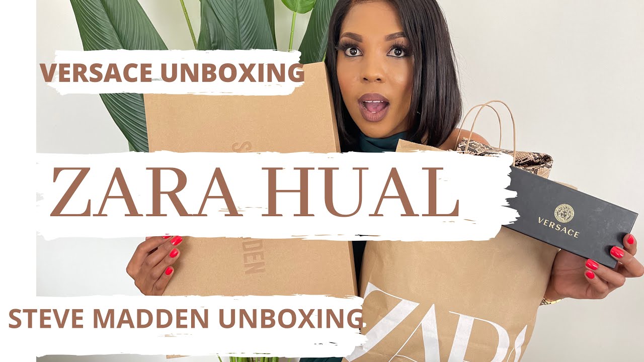 Zara haul + Steve Madden + Versace