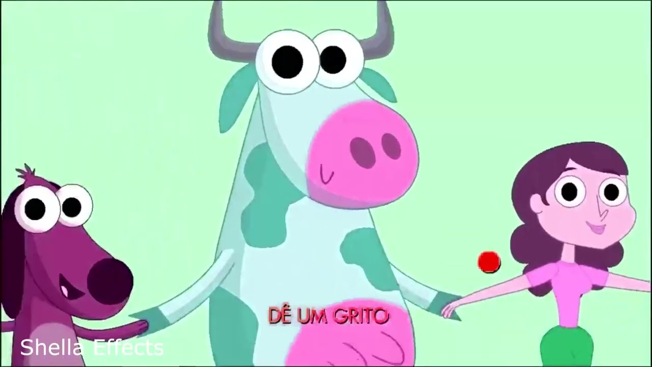 Bob Zoom Cow and Dog and Boy Effects Sponsored By Klasky Csupo 2001