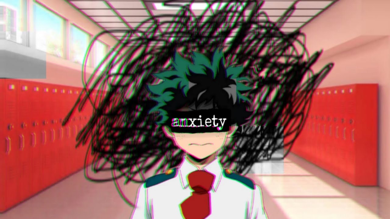 Midoriya has anxiety for a day//mha//your not alone ♡