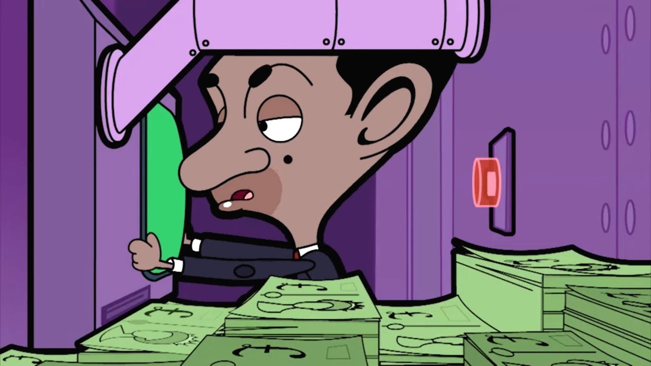 Cajero Automático | Mr Bean | Dibujos animados para niños | WildBrain en Español