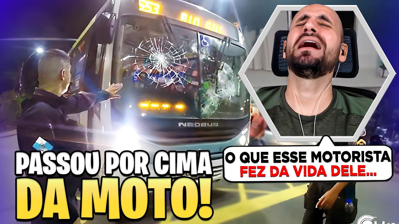 MOTORISTA DE ÔNIBUS DESCONTROLADO! - React OBSERVAÇÕES DIÁRIAS (EP. 303)