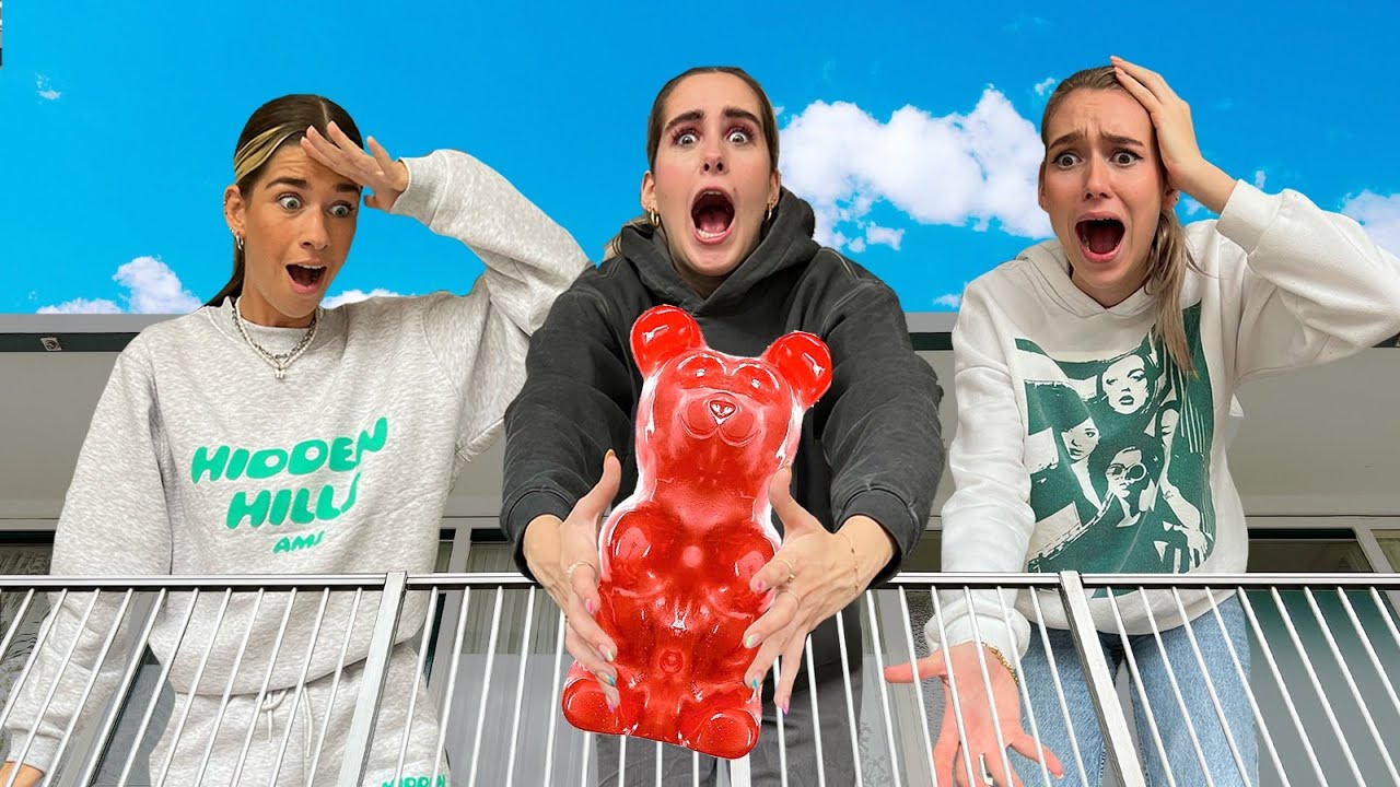 Mega gummybeer ETEN & van FLAT AF GOOIEN! 🏢🧸
