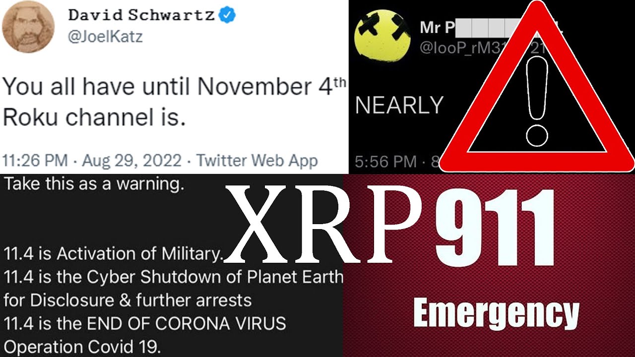 Ripple XRP SEPTEMBER NOT A JOKE AT ALL LOTS OF WARNING SIGNS!!!