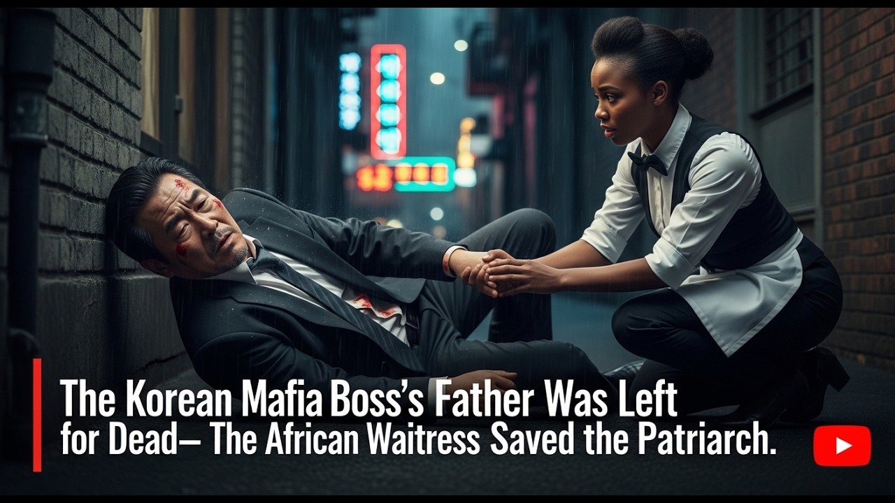 the Korean mafia boss's father was left for dead -The African waitress saved the patriarch