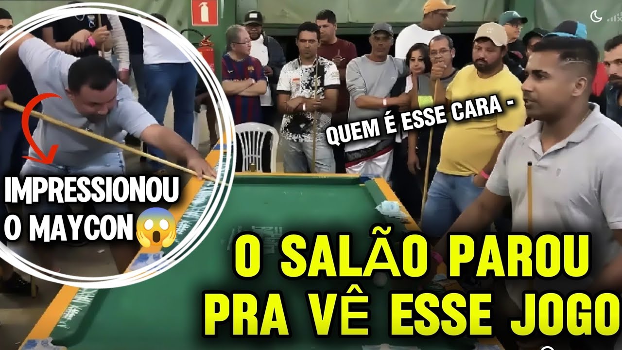 Maycon rasgou os jogos no salão😱