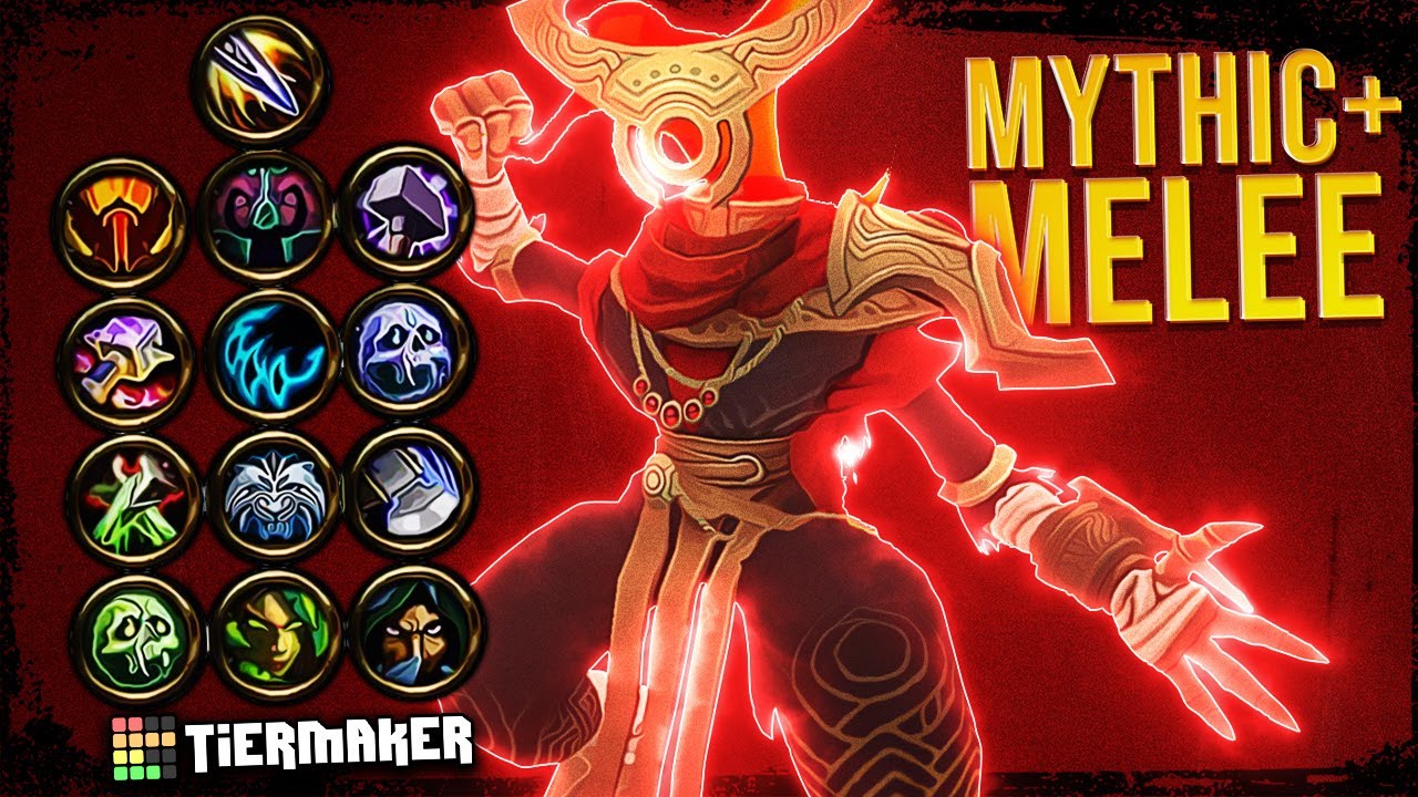 9.1 Melee DPS Rankings In Mythic+