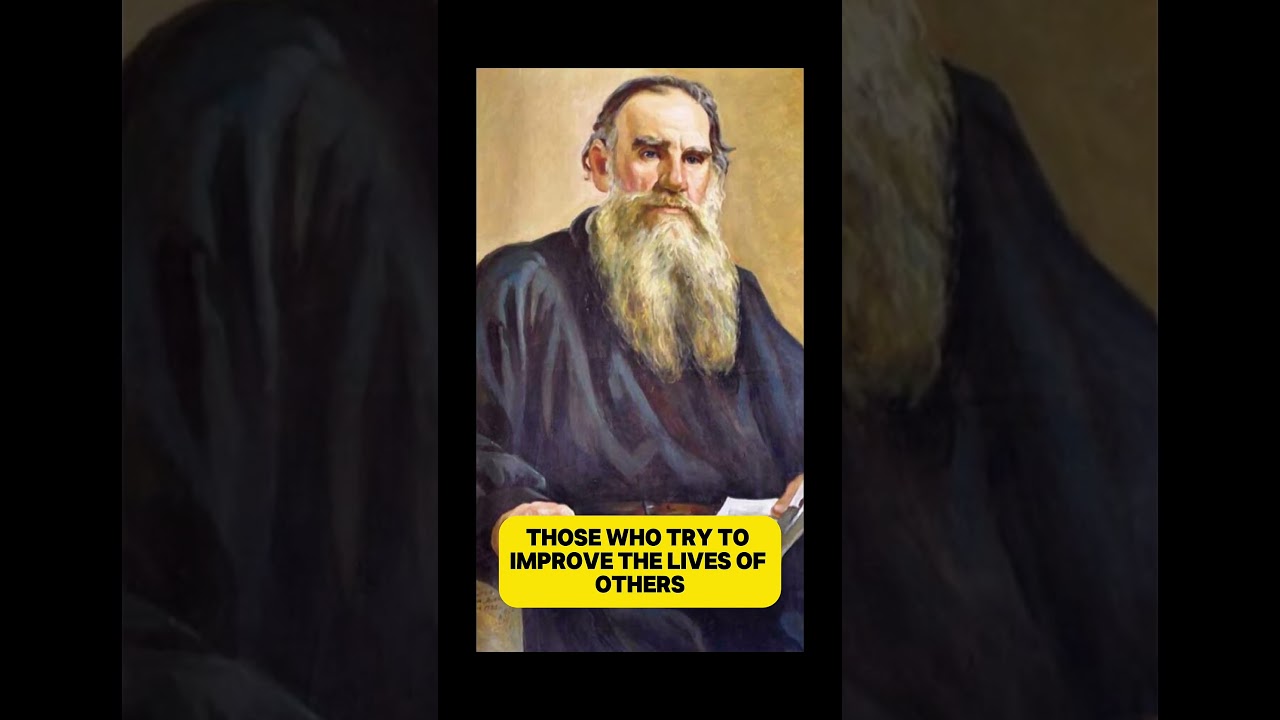 You Cannot Improve Life Through Violence #tolstoy #quotes #TrueMorality #NonViolence