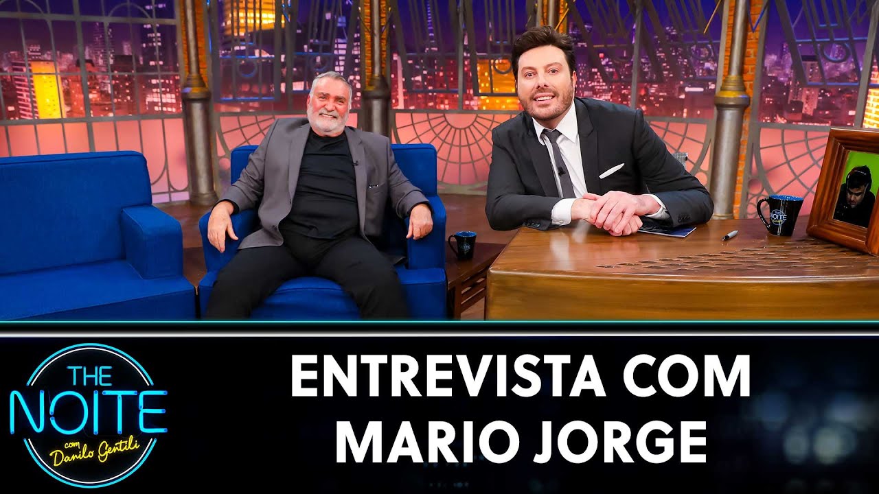 Entrevista com dublador Mario Jorge | The Noite (26/10/21)