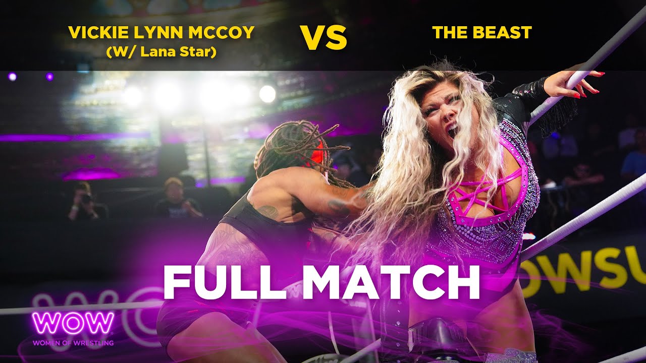 Vickie Lynn McCoy vs The Beast | WOW - Women Of Wrestling