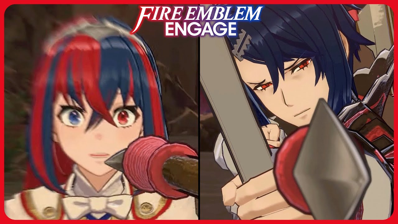 Alcryst almost kills Alear - Fire Emblem Engage