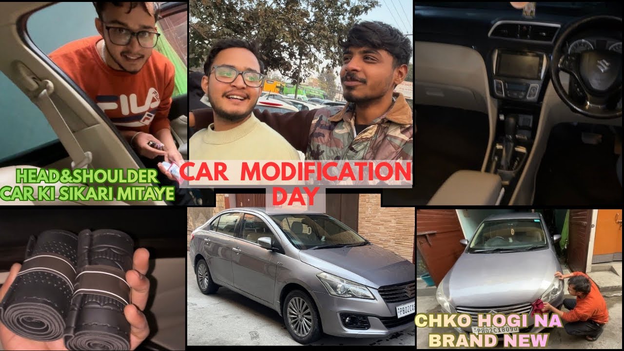 Car modification day || motta kharcha 😭|| SAHIL_DEEP_BHATTI