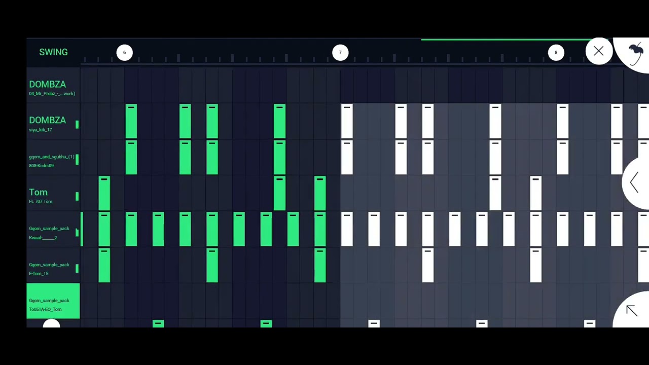 how to make gqom from stretch on FL studio mobile