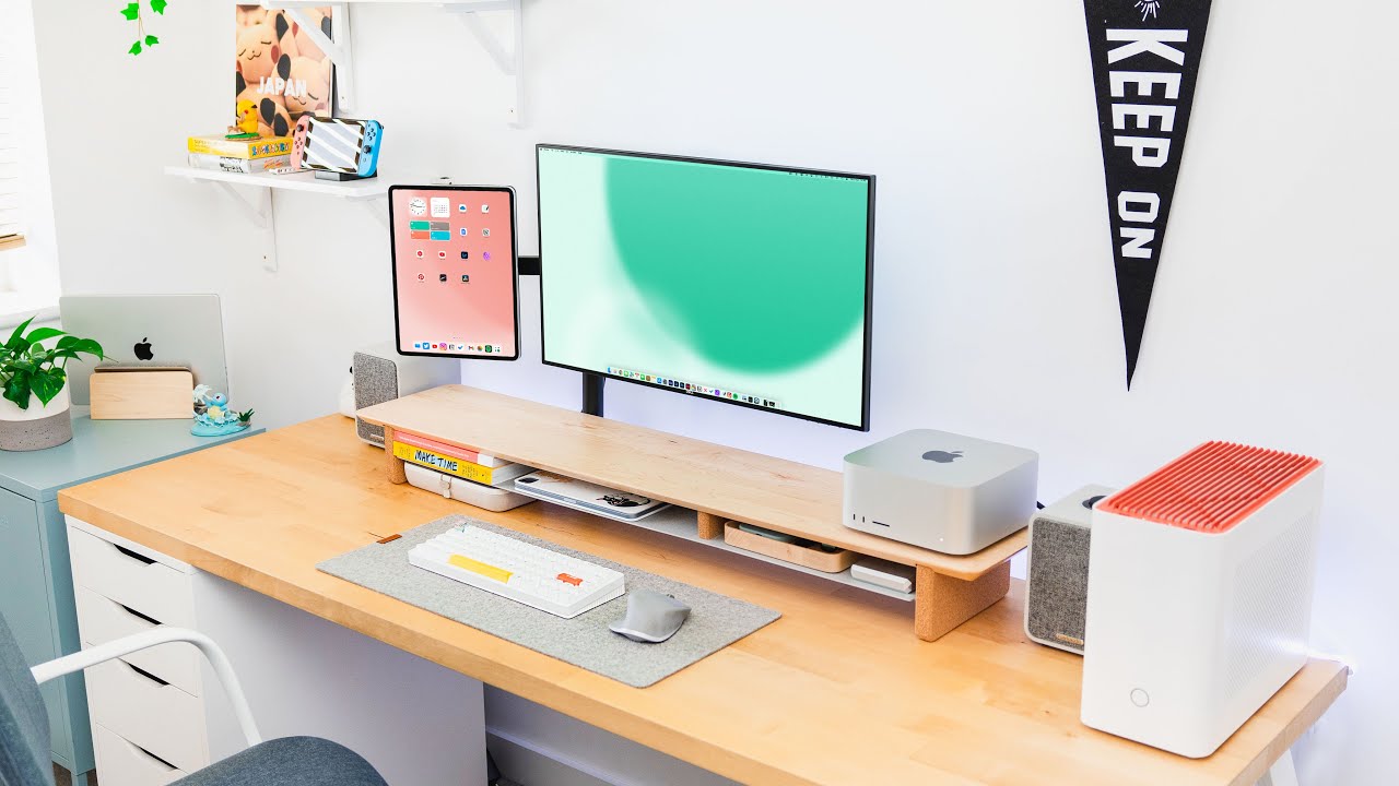 iPad Desk Setup & Home Office Tour 2023!
